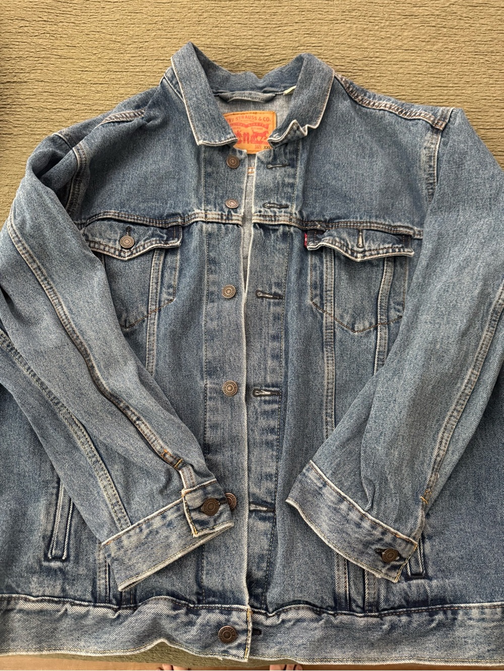 Levi's Classic Blue Denim Trucker Jacket - Women's